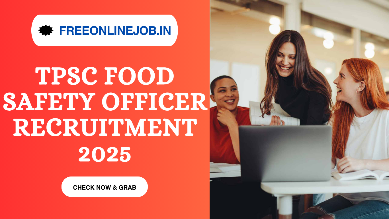 TPSC Food Safety Officer Recruitment 2025